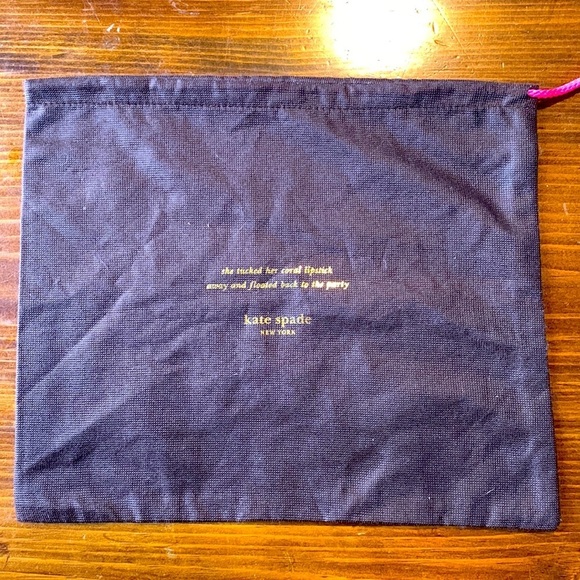 Kate spade chocolate brown dust bag - Picture 1 of 6